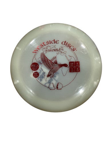 Used Westside WORLD Disc Golf Driver White 11884-S000053844
