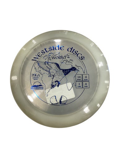 Used Westside WORLD Disc Golf Driver White 11884-S000053839