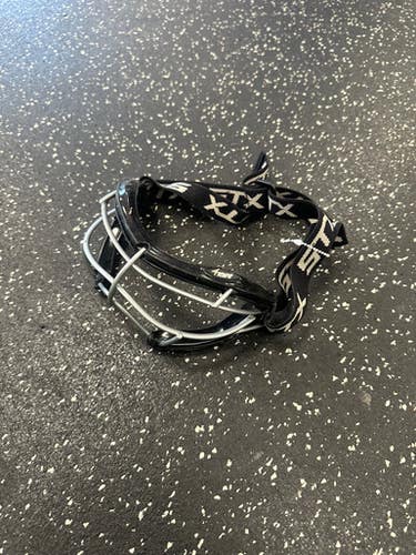 Used STX 4 SIGHT PLUS-S Lacrosse Facial Protect Black S/M 11849-S000032558