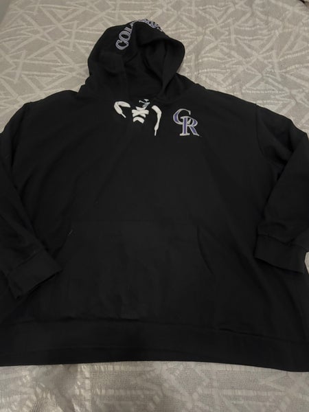 Colorado Rockies MLB Fanatics Hoodie Sweatshirts Adult 4X Black