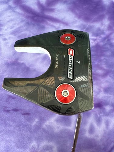 Men's Odyssey O-Works Black 7 Tank Mallet Putter Right Handed 37" (Used)