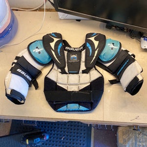 Youth Small/Medium Bauer Prodigy Ice Hockey Goalie Chest Protector (Used)