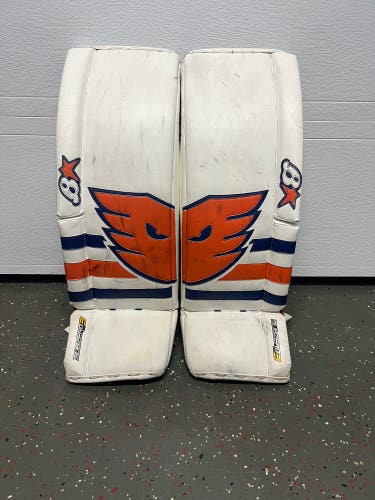 Pro return 34" Brian's Sub Zero 3 Pro Goalie Leg Pads