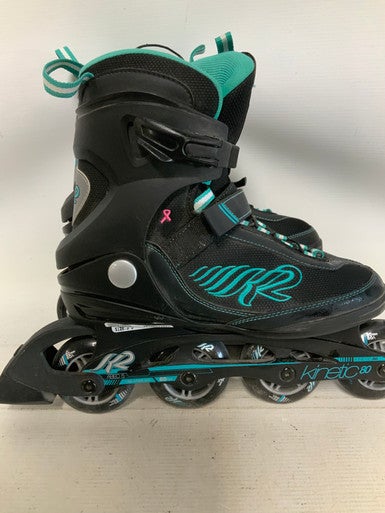 Used K2 KINETIC 80 Senior Rec Fitness Skates Grey Senior 9 11823-S000034838