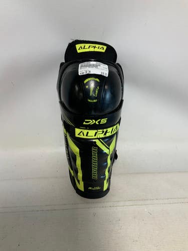 Used Warrior ALPHA DX5 Junior Shin Guards Black 10" 11823-S000034809