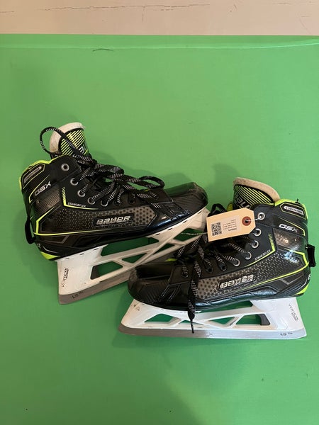 Senior Bauer GSX Hockey Goalie Skates Regular Width 10.5 (Used)