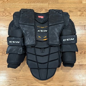 Fit 3 (Large) CCM AB Pro Hockey Goalie Chest Protector Pro Stock (Chicago Blackhawks)
