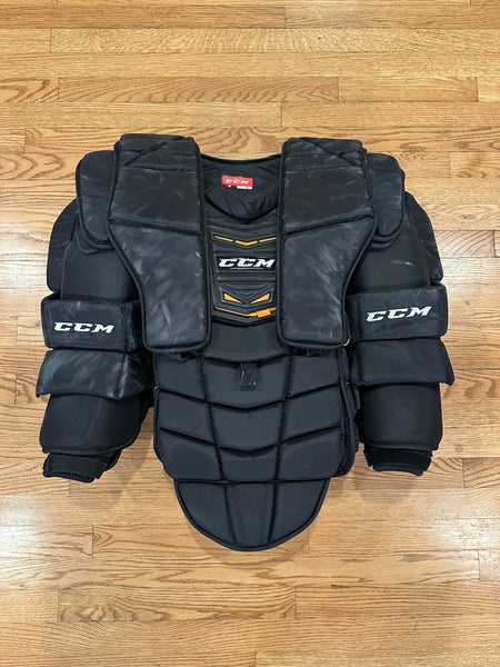 Fit 3 (Large) CCM AB Pro Hockey Goalie Chest Protector Pro Stock (Chicago Blackhawks)