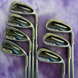 Men's Ping G30 Irons Set Right Handed Steel Shaft (Used)