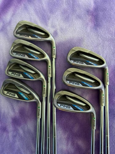 Men's Ping G30 Irons Set Right Handed Steel Shaft (Used)
