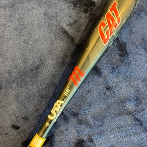 2021 Marucci CAT Alloy Bat USABat Certified (-11) Alloy 15 oz 26" (Used)
