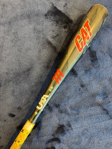 2021 Marucci CAT Alloy Bat USABat Certified (-11) Alloy 15 oz 26" (Used)
