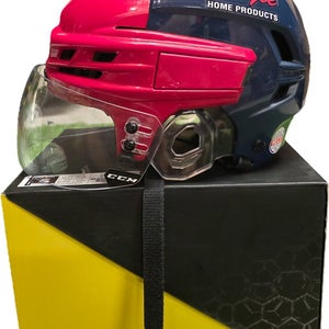 Small CCM Super Tacks X Helmet Pro Stock (Used-Oshawa Generals)