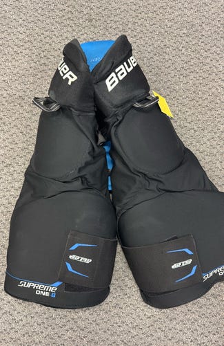 Bauer Supreme ONE.8 (Used) Large Black Senior Hockey Pants girdle ice SR adult