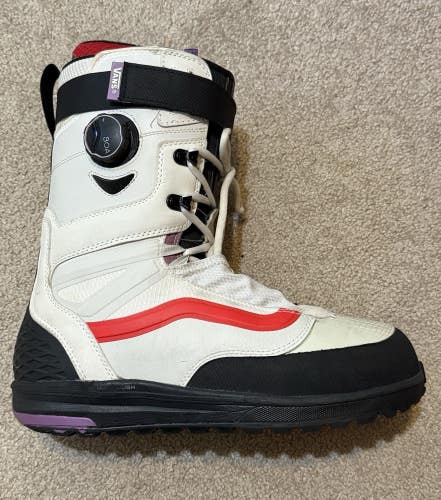 Vans Infuse Snowboard Boot Size 12 Arthur Longo White