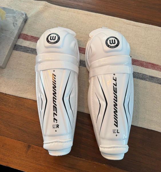 Winnwell Classic Senior Hockey Shin Guards 15”