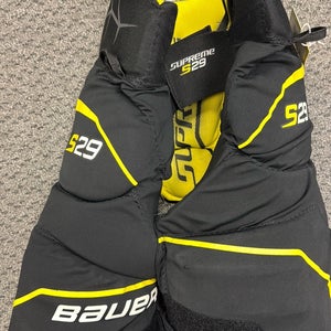 Bauer Supreme S29 (Used) Junior JR large ice hockey girdle pant pants used like new