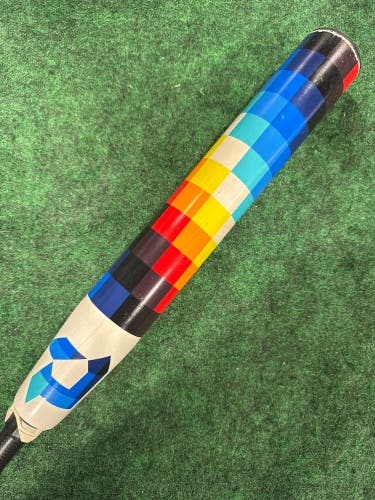 White 2023 DeMarini Prism+ Composite Bat (-11) Composite 19 oz 30" (Used)