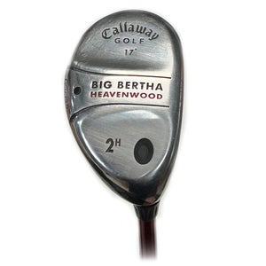 Callaway Big Bertha Heaven Wood 17* 2 Hybrid Graphite RCH 75 Firm Flex