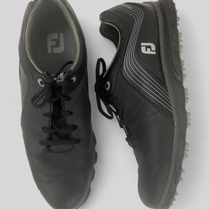 Footjoy Pro SL #53273 Mens Spikeless Golf Shoes Black SZ 11 M