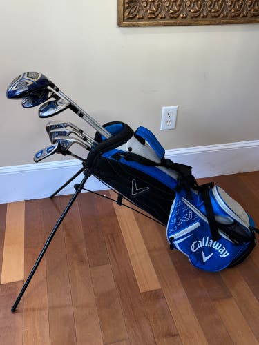 Junior Callaway XJ Right Handed Clubs (Full Set) Junior 7 Pieces (pristine/slightly used)