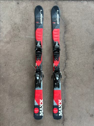 Kid's Elan MAXX 120 cm All Mountain Skis | Elan AC 4.5 Bindings