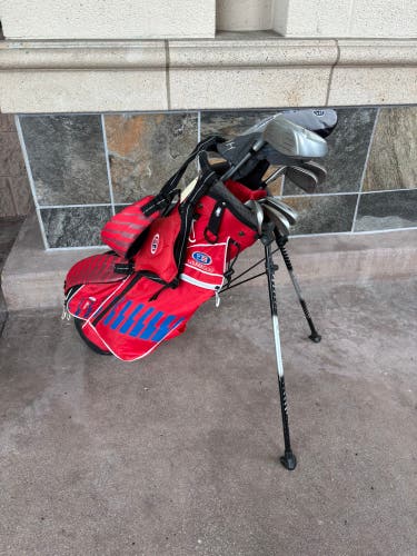 Junior US Kids Golf WT-15s 8 Club Set Right Handed