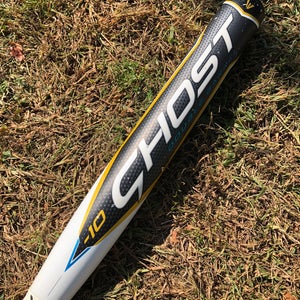 DAMAGED 2022 Easton Ghost Composite Bat (-10) Composite 23 oz 33" (Used)