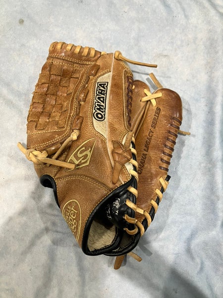 Brown Louisville Slugger Omaha RH Baseball Glove 12" (Used)