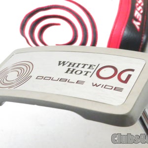 Odyssey White Hot OG Double Wide Stroke Lab Red Putter 33" + Cover .. MINT