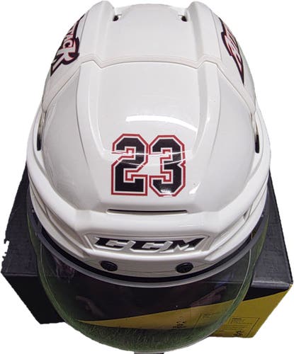 Small CCM Super Tacks X Helmet Pro Stock (Used)-061511