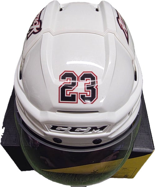 Small CCM Super Tacks X Helmet Pro Stock (Used)-061511