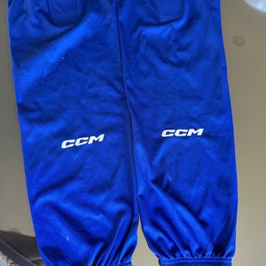 Royal Blue Intermediate CCM Socks (Used-Basically New)