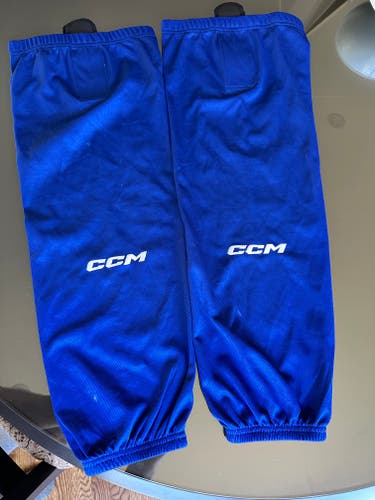 Royal Blue Intermediate CCM Socks (Used-Basically New)