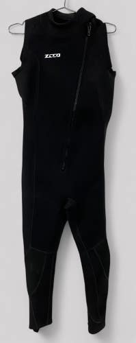 Men's ZCCO Sleeveless 2mm Zip Front WETSUIT - Size L