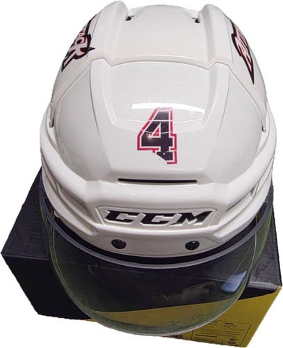 Medium CCM Super Tacks X Helmet Pro Stock (Used)-061518