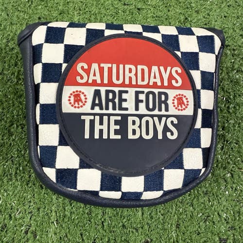 Barstool Sports Saturdays Are For The Boys Mallet Putter Headcover Cover