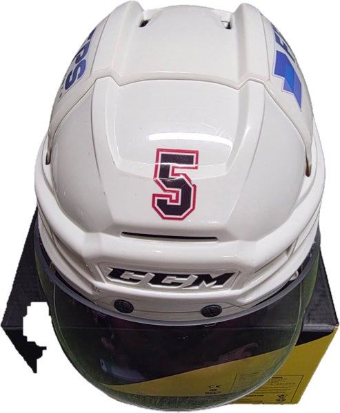 Medium CCM Super Tacks X Helmet Pro Stock (Used)-061519