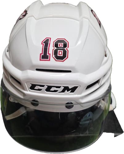 Medium CCM Super Tacks X Helmet Pro Stock (Used)-061512