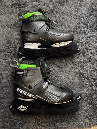 Bauer Konekt Hockey Goalie Skates 9-9.5 (Used)