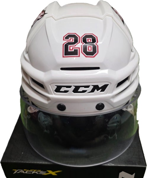 Medium CCM Super Tacks X Helmet Pro Stock (Used)-061509