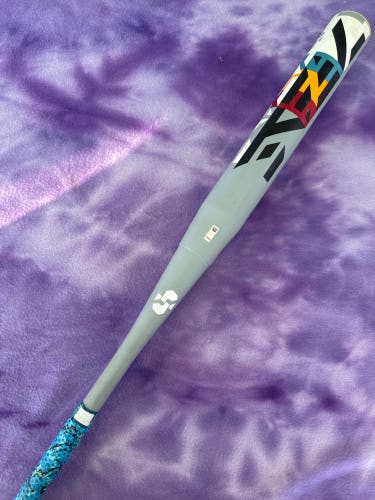 Gray DeMarini Steel Bat Composite Bat (-4) 30 oz 34" (Used)