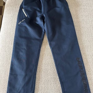 Boys Youth Medium Bauer Hockey Warmup Pants (Used)
