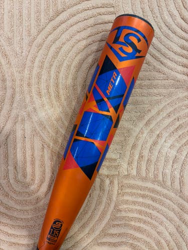 2022 Louisville Slugger Meta Composite Bat USSSA Certified (-8) Composite 22 oz 30" (Used)