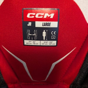 Men's Junior Large CCM JetSpeed FT485 Hockey Pants (Used)