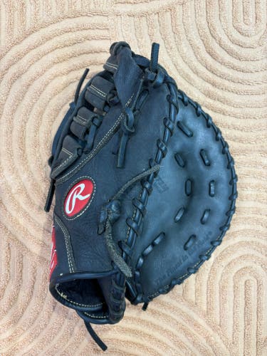 Black Rawlings Renegade RH First Base Baseball Glove 11.5" (Used)