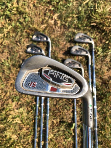 Men's Ping i15 Iron Set Right Handed - Ping True Temper Z65 Shaft (Used)