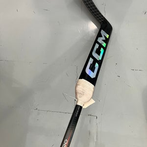 Senior CCM XF Pro Goalie Stick Regular 27" Paddle (Used)