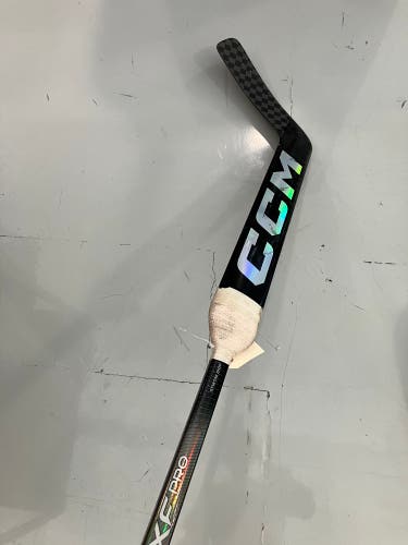 Senior CCM XF Pro Goalie Stick Regular 27" Paddle (Used)