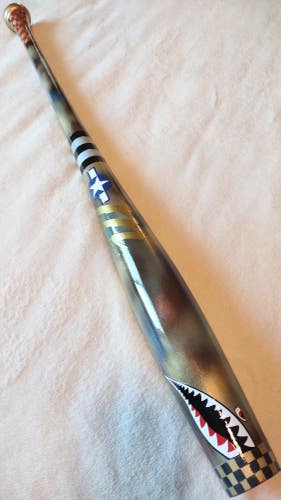 NEW Marucci Torpedo 33"/30oz Maple Wood Baseball Bat AP5 'P51 Mustang WWII Fighter Plane' Camo